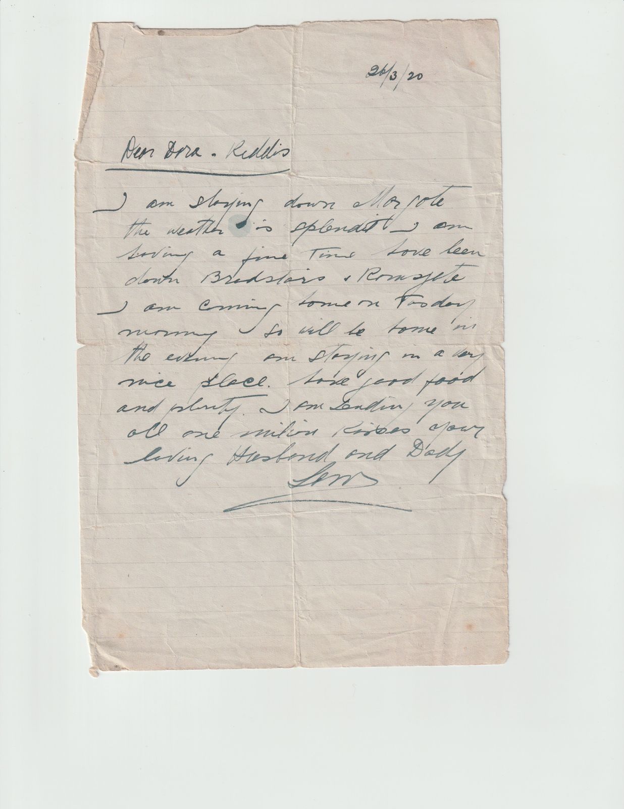 Yiddish Letter Fragment A