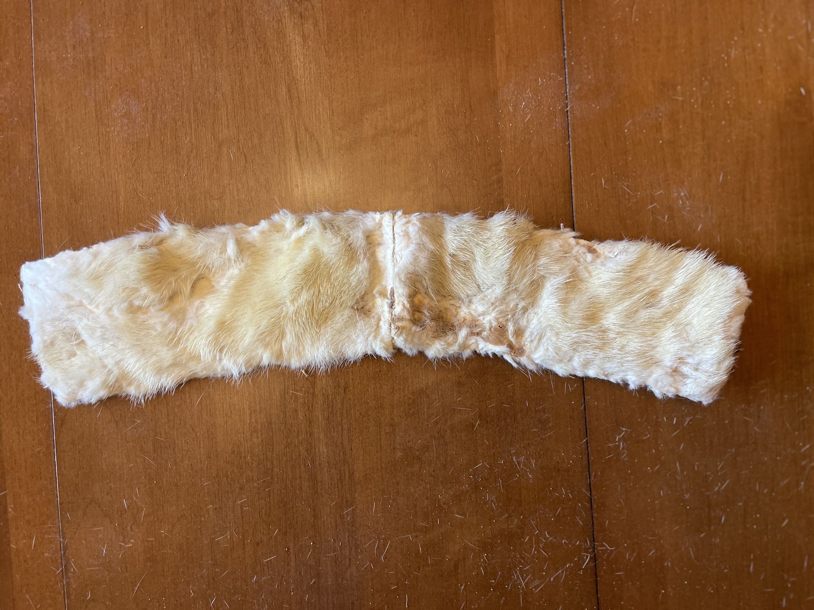 A Cream Fur Collar
