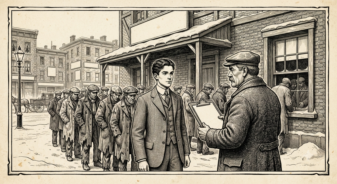 “So I said I was an Austrian Christian — and they took me.” Sam's own words, 11 June 1901.