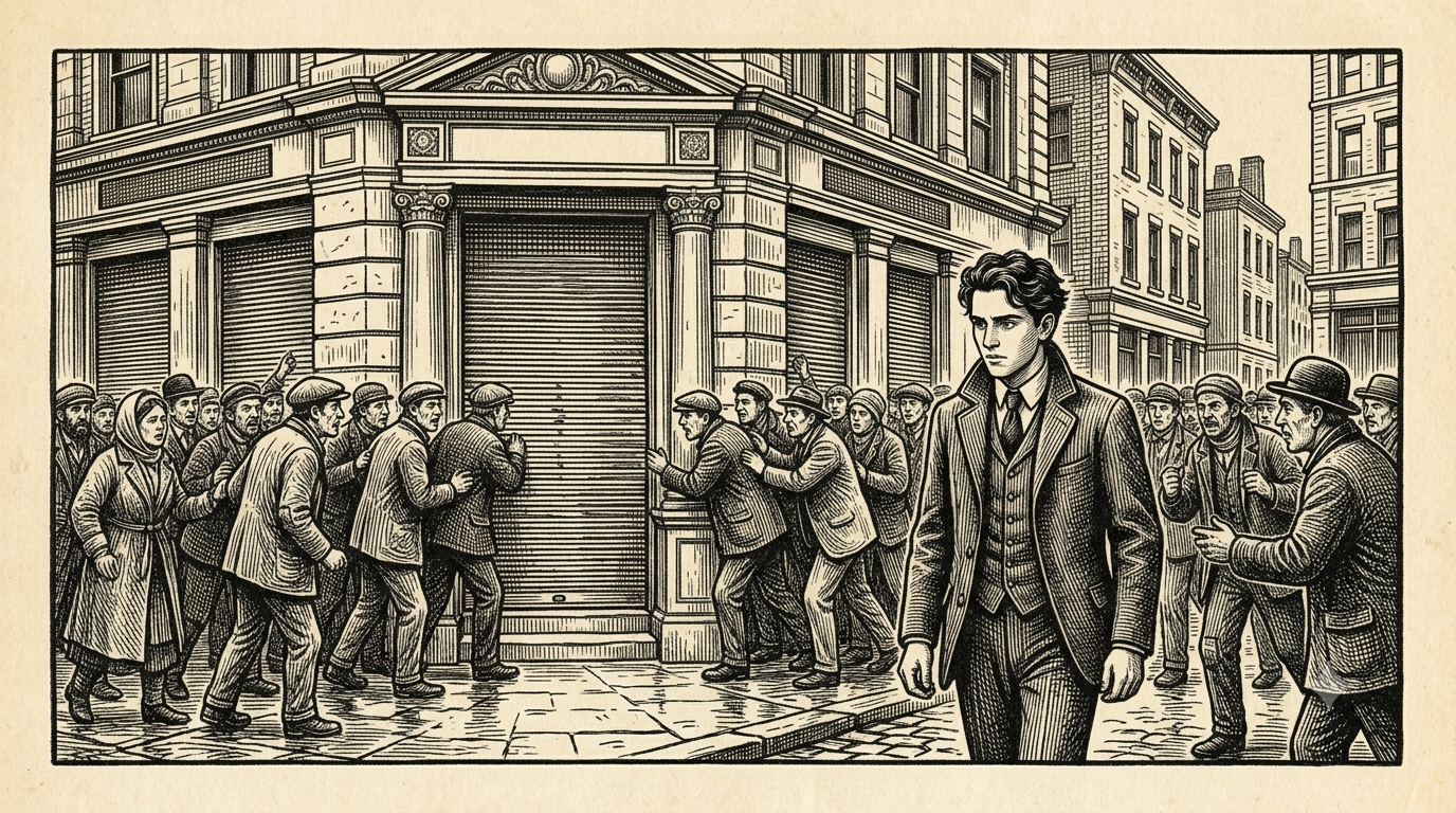 The Panic of 1907 — the second time Montreal failed him.